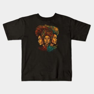 Juneteenth Afrocentric Celebration Kids T-Shirt